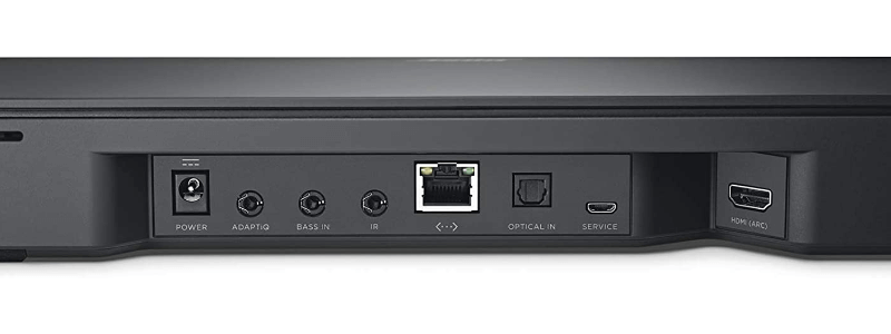 Bose Soundbar 500 Anschlüsse